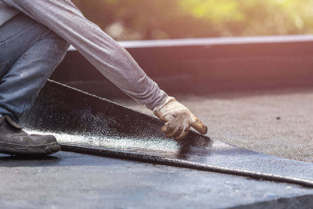 Professional Waterproofing technician working in Clawson, MI
